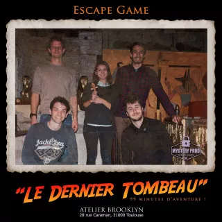 Escape Game - Le Dernier Tombeau (4 à 6 joueurs) - 250 - 