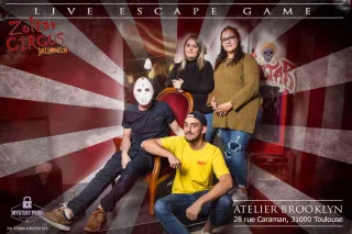 Curious Circus <br> Escape à louer - 268 - Curius Circus - Escape Game Toulouse