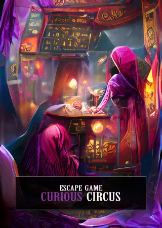 Curious Circus <br> Escape à louer - 421 - Escape Game Circus Atelier brooklyn