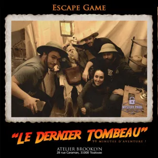 Escape Game - Le Dernier Tombeau (4 à 7 joueurs) - 254 - Photo Souvenir Escape Game Tombeau
