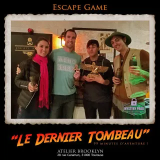 Escape Game - Le Dernier Tombeau (4 à 7 joueurs) - 253 - Photo Souvenir Escape Game Tombeau