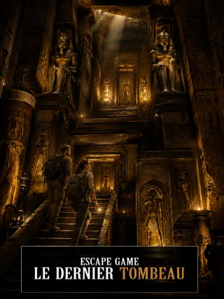 Escape Game - Le Dernier Tombeau (4 à 7 joueurs) - 425 - Escape Game Atelier brooklyn Toulouse