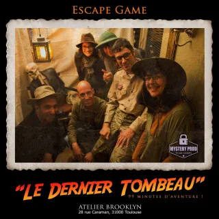 Escape Game - Le Dernier Tombeau (4 à 7 joueurs) - 251 - Photo Souvenir Escape Game Tombeau