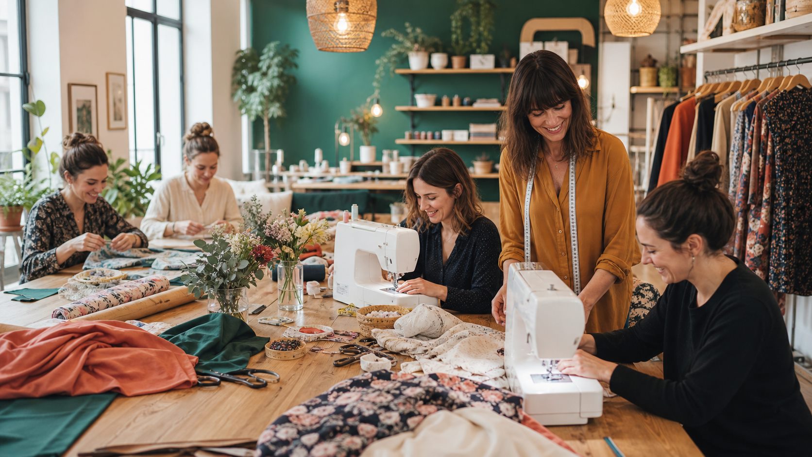Atelier créatif et couture à Toulouse chez Atelier Brooklyn