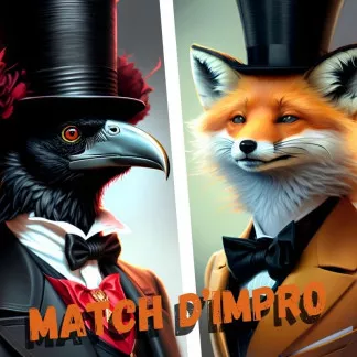 Mini-match d'Impro 2/4 - les Corbeaux VS les Renards