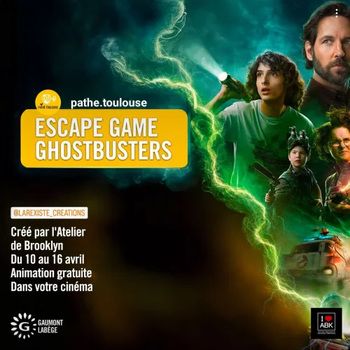 Notre Escape Game Ghost-Monsters au Ciné !