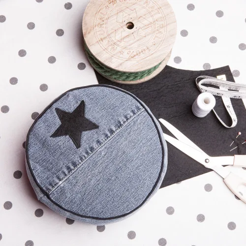 ✂️✂️Création d'un coussin fantaisie
