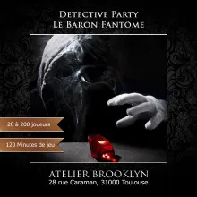 Detective Party - Baron Fantôme - dès 20 joueurs