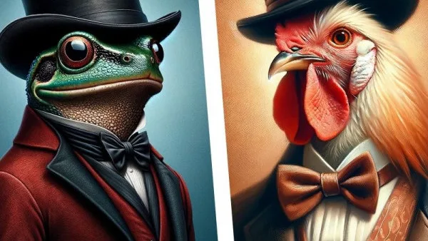 Mini-match d'Impro 4/4 - les Poulets VS les Grenouilles