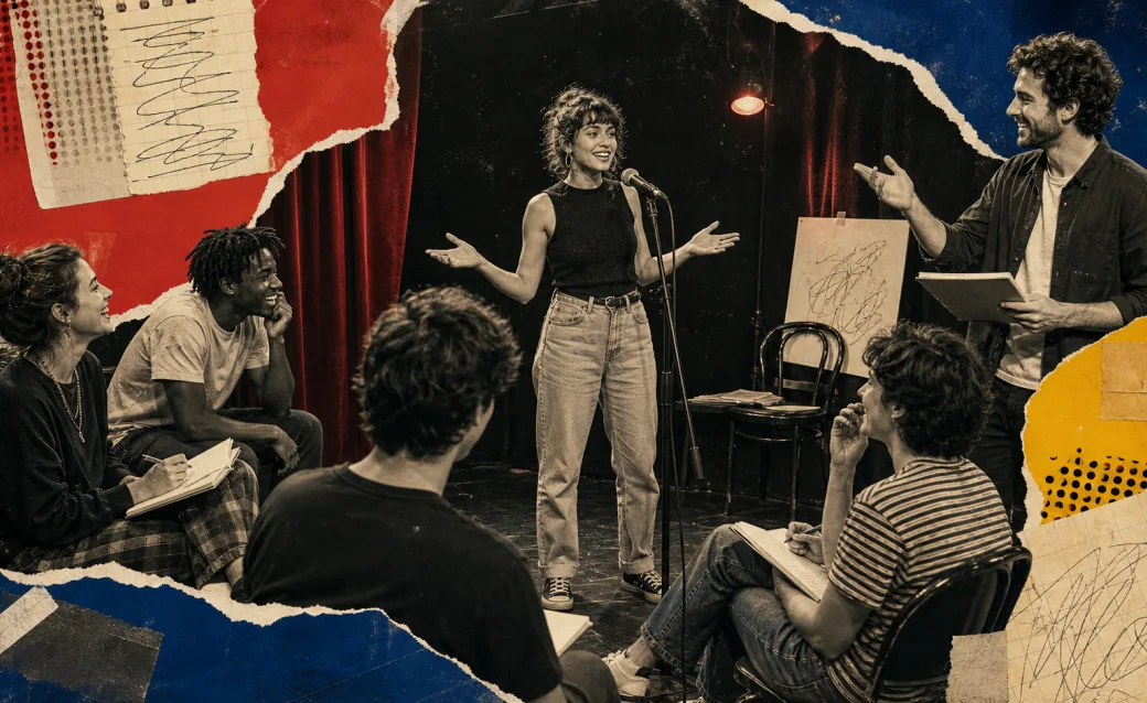Atelier Stand-up en groupe à Toulouse - écriture, éloquence et scène