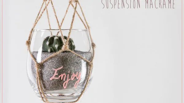 Atelier DIY Suspension Bohème - Atelier pour adultes