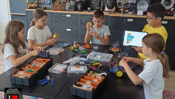 Inscription Atelier Robotique - 10-12 ans - 2026-2027 - Samedi Matin - Toulouse