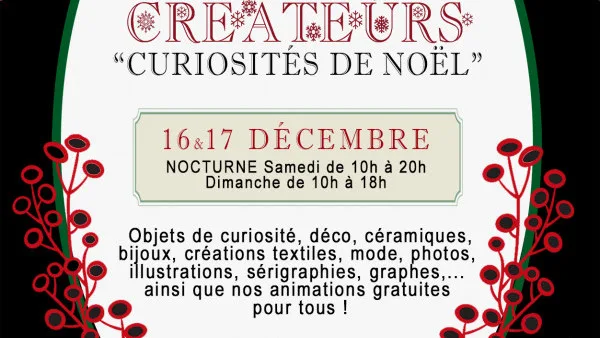 Salon Créateurs "Curiosités de Noël" - 2017