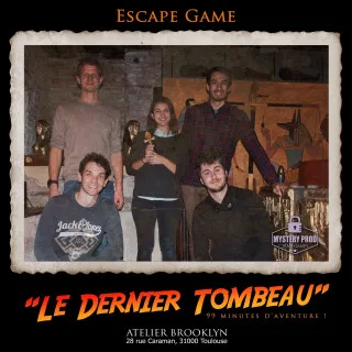 Escape Game - Le Dernier Tombeau (4 à 7 joueurs) - 250 - Photo Souvenir Escape Game Tombeau