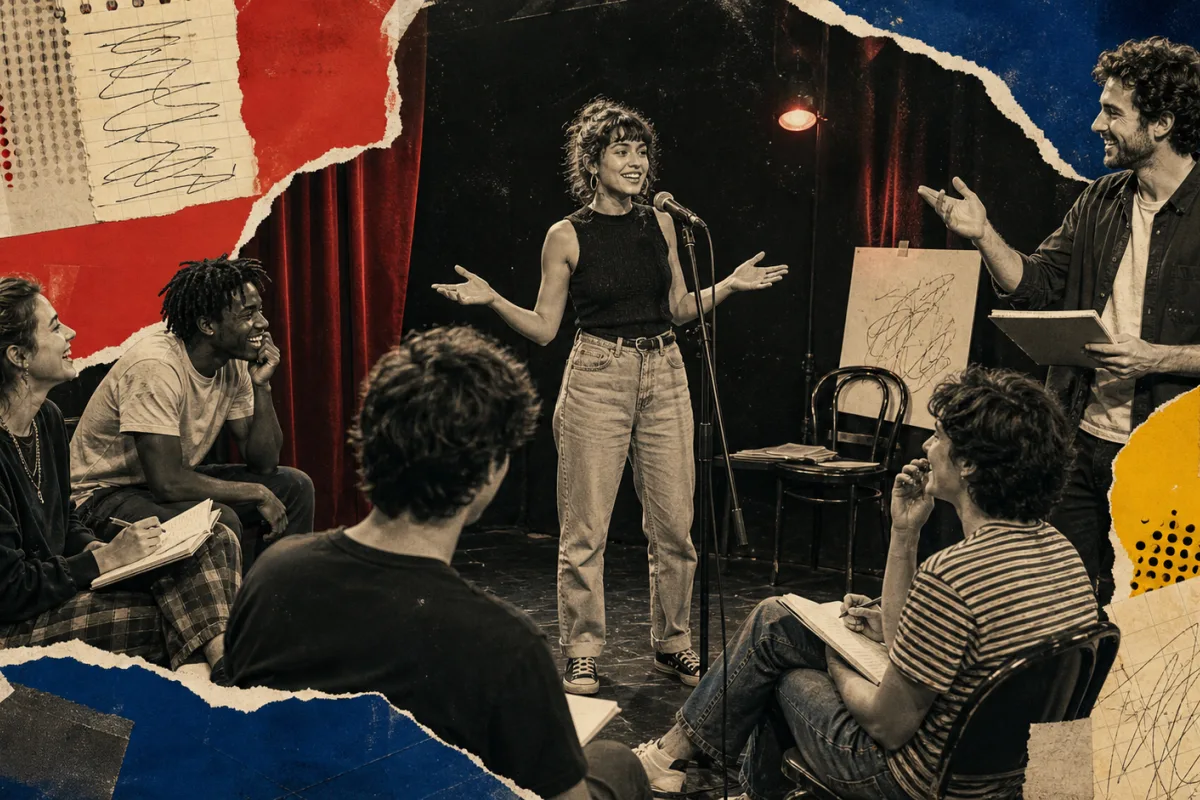 Atelier Stand-up en groupe à Toulouse - écriture, éloquence et scène