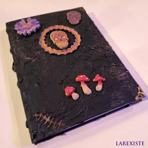 Déco : Carnet façon grimoire