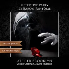 Detective Party - Baron Fantôme - dès 20 joueurs