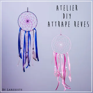 Ateliers DIY Créatifs EVJF/Anniv - 68 - Atelier Attrape Reve DIY Larexiste