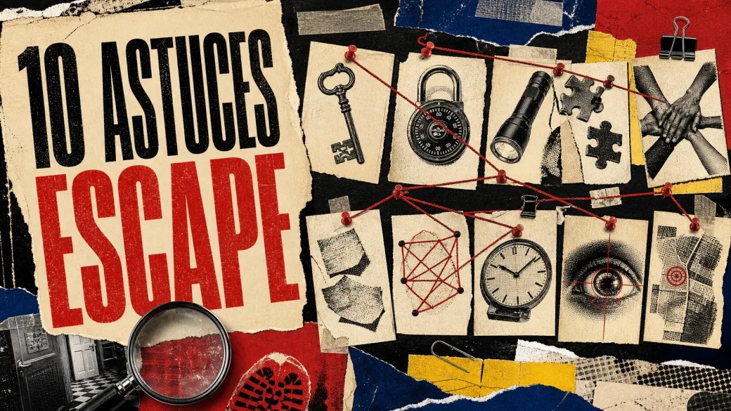 10 Astuces pour sortir d'une Escape Game !
