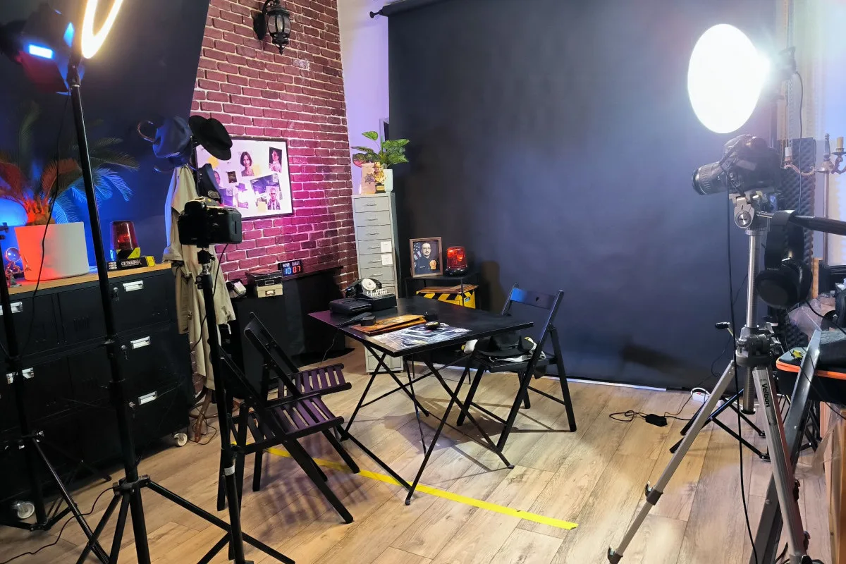 Location du Studio Photo 2heures avec une mini-formation de 15 minutes.