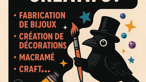 Les P'tits Créatifs du Mercre-DIY ! 14h30-16h semaines IMPAIRES