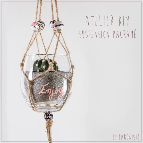 Atelier DIY Suspension Bohème - Atelier pour adultes
