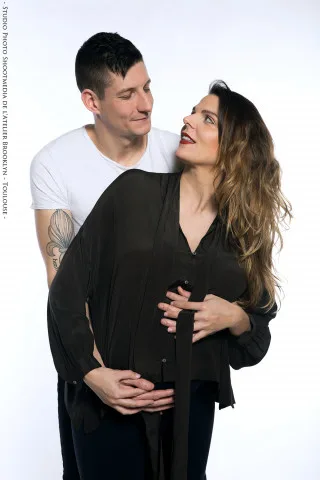 Séance Photo Grossesse - 324 - Photo Couple Enfant Atelier Brooklyn