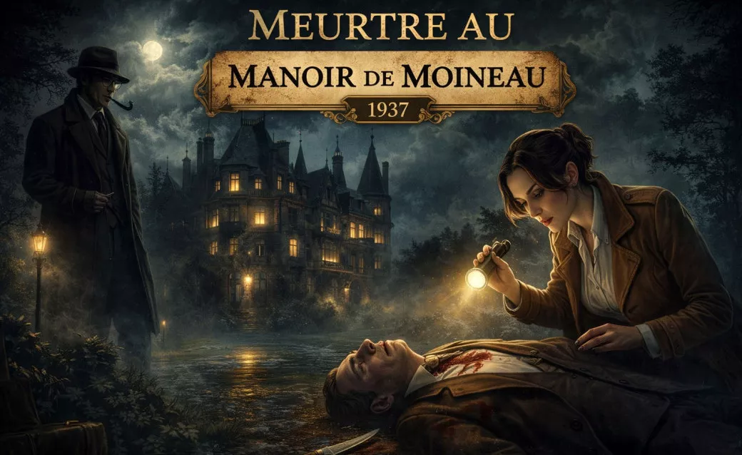 Detective Party - Meurtre au Manoir De Moineau